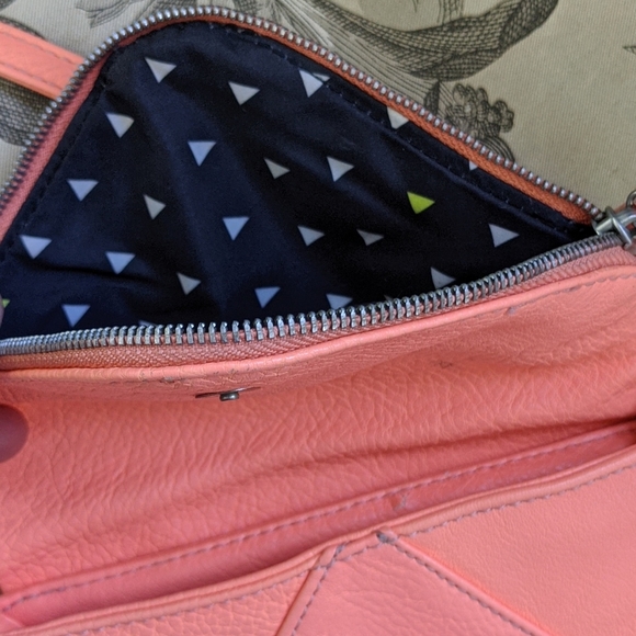 Free People Vegan Leather Boho Crossbody Purse Bag - Picture 9 of 12